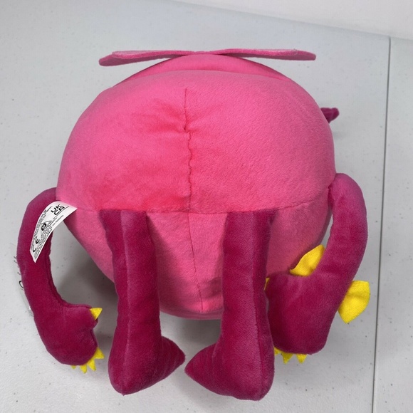 The Puppet Company Pink Baby Monster Hand Puppet Squeaky Moving Mouth Soft Toy - Picture 7 of 10